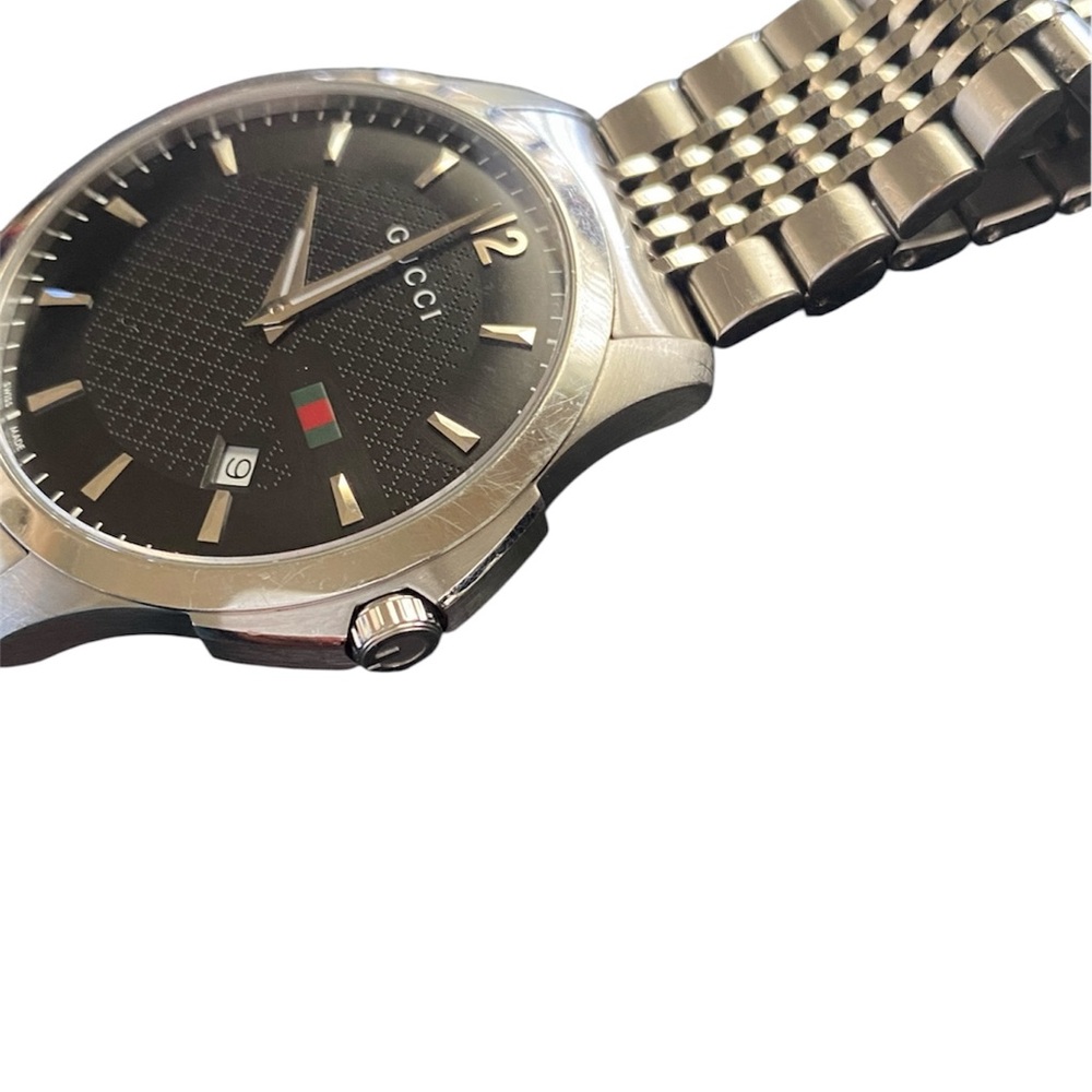 Gucci Stainless Steel 40mm G-Timeless Automatic Watch Black - Picture 4 of 8